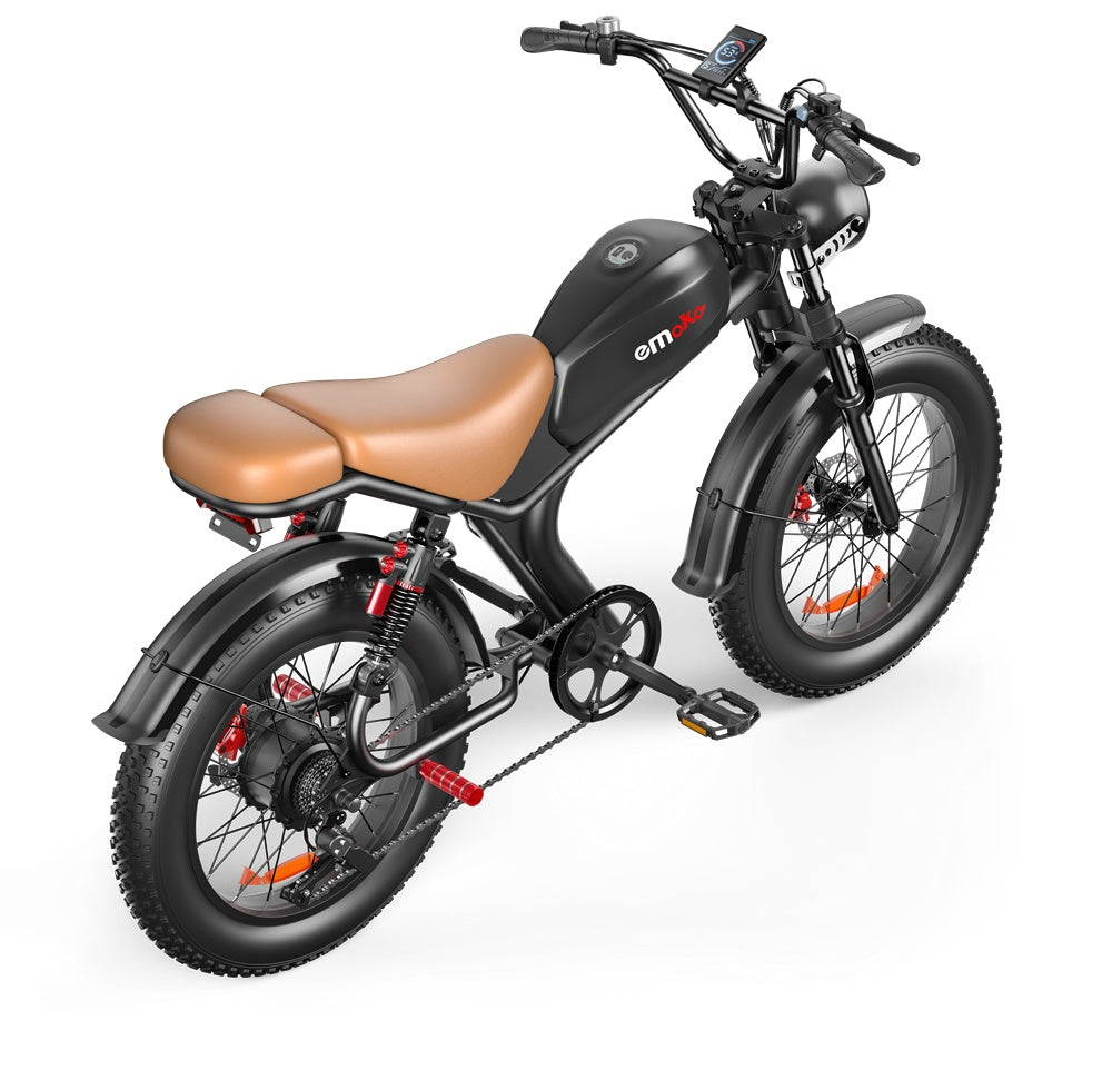eMoto C93™ – 20" Retro-Style Electric Bike | 1000W | 48V 20Ah Battery