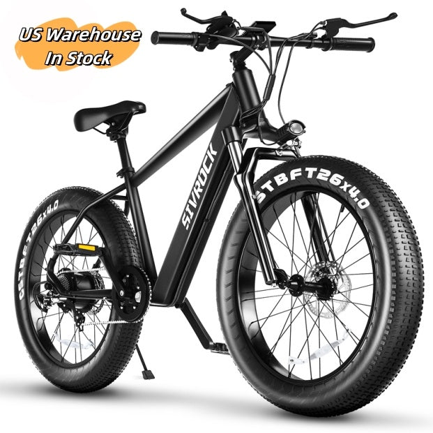 Professional Fat Tire Electric Bike for Adults – 26" x 4.0" Off-Road Ebike