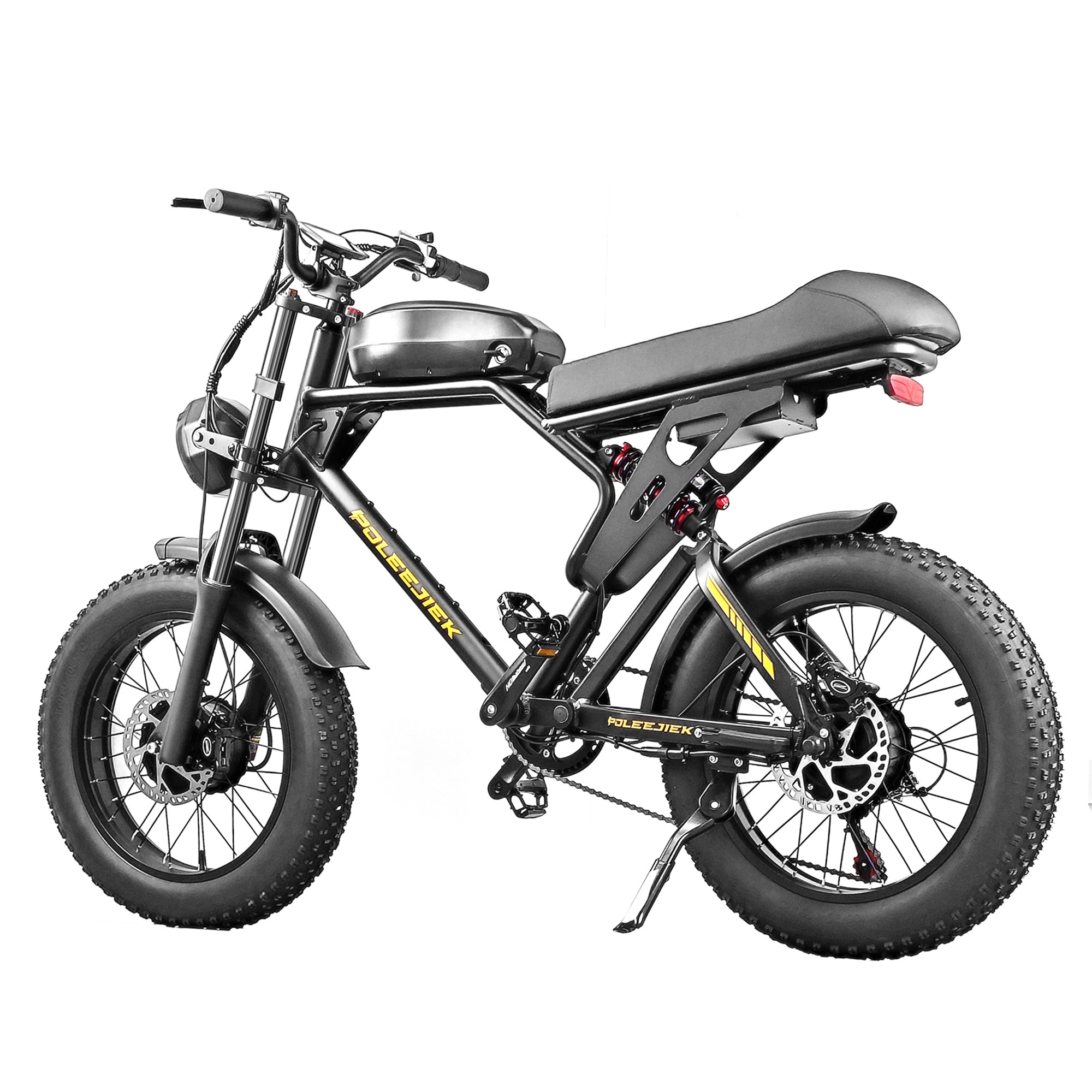 BLJ-F4 RetroCruze™ – 20" Fat Tire Urban Electric Bike | 1500W Dual Drive