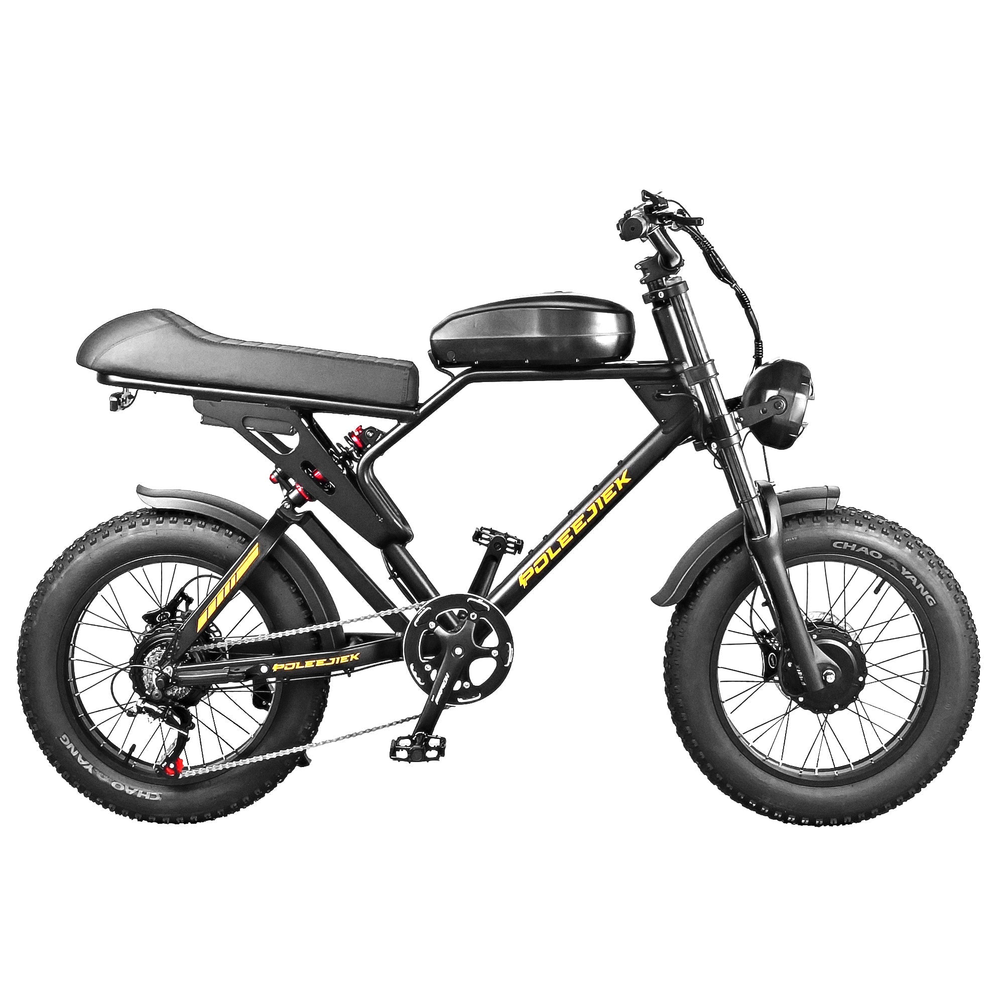 BLJ-F4 RetroCruze™ – 20" Fat Tire Urban Electric Bike | 1500W Dual Drive