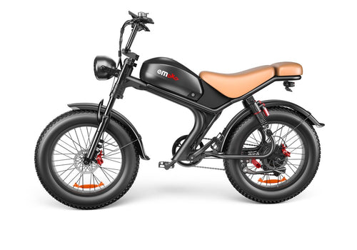 eMoto C93™ – 20" Retro-Style Electric Bike | 1000W | 48V 20Ah Battery